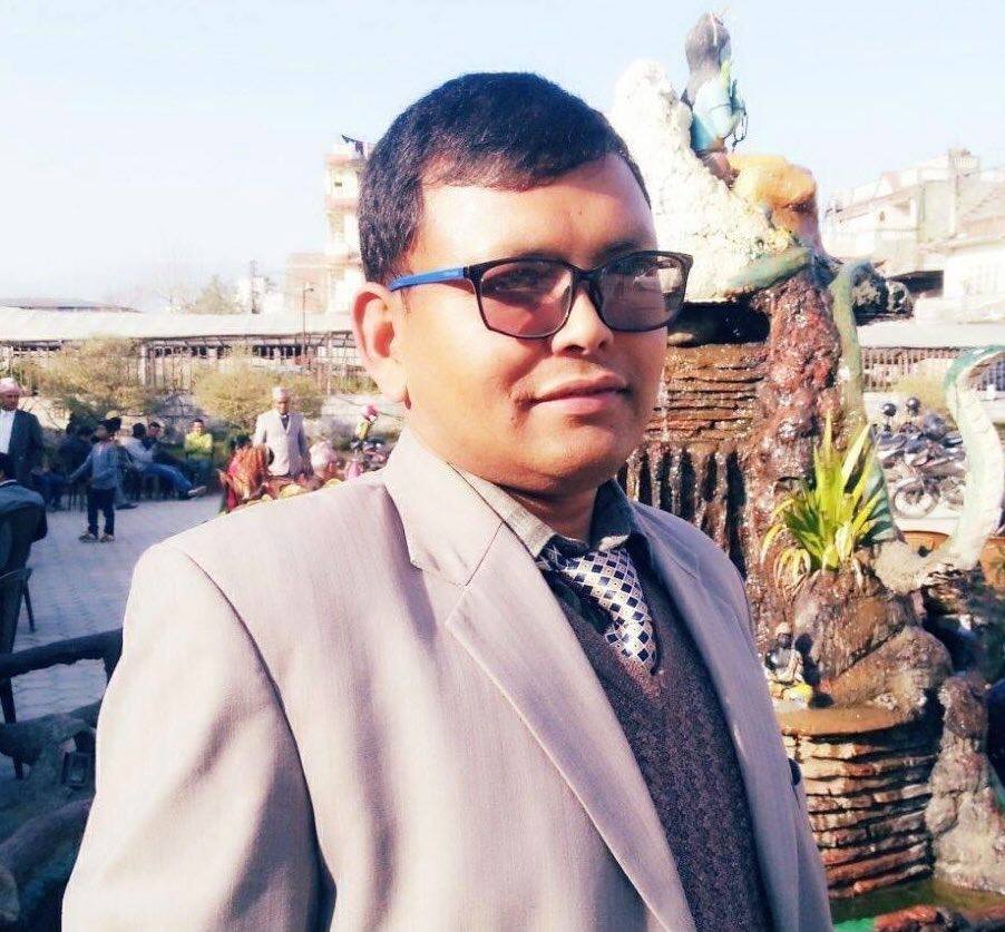 person with glasses image