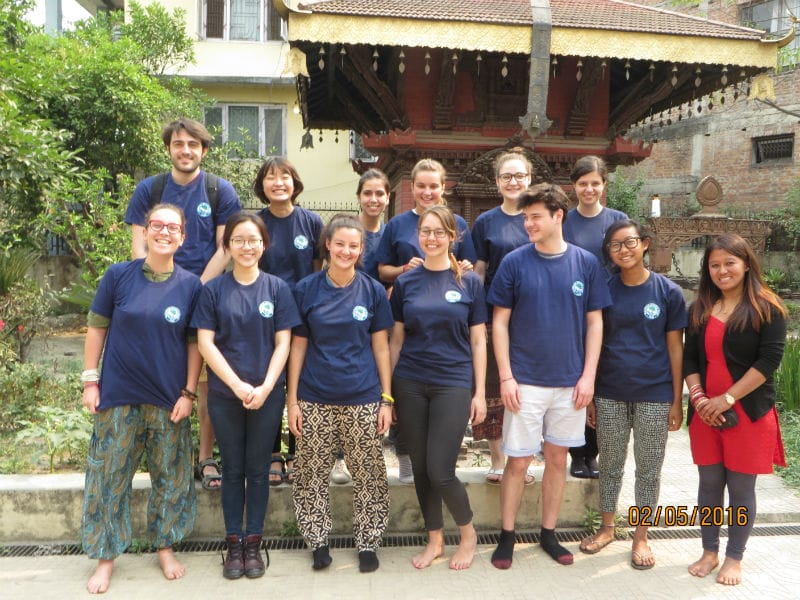 new batch of volunteers