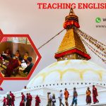 teaching english to monk