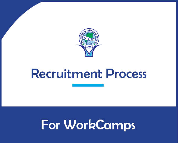 recruitment process for workcamps