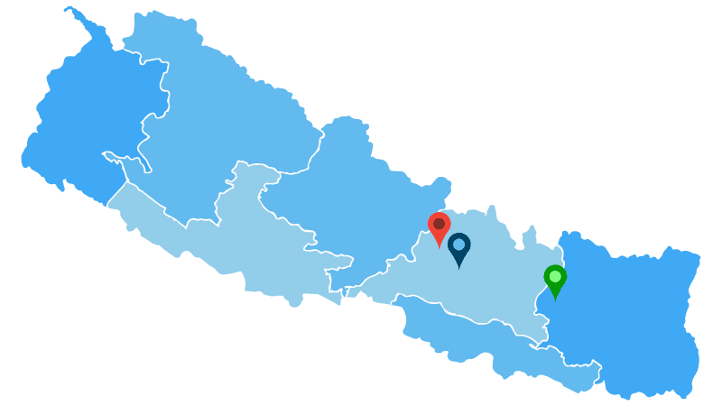 nepal map