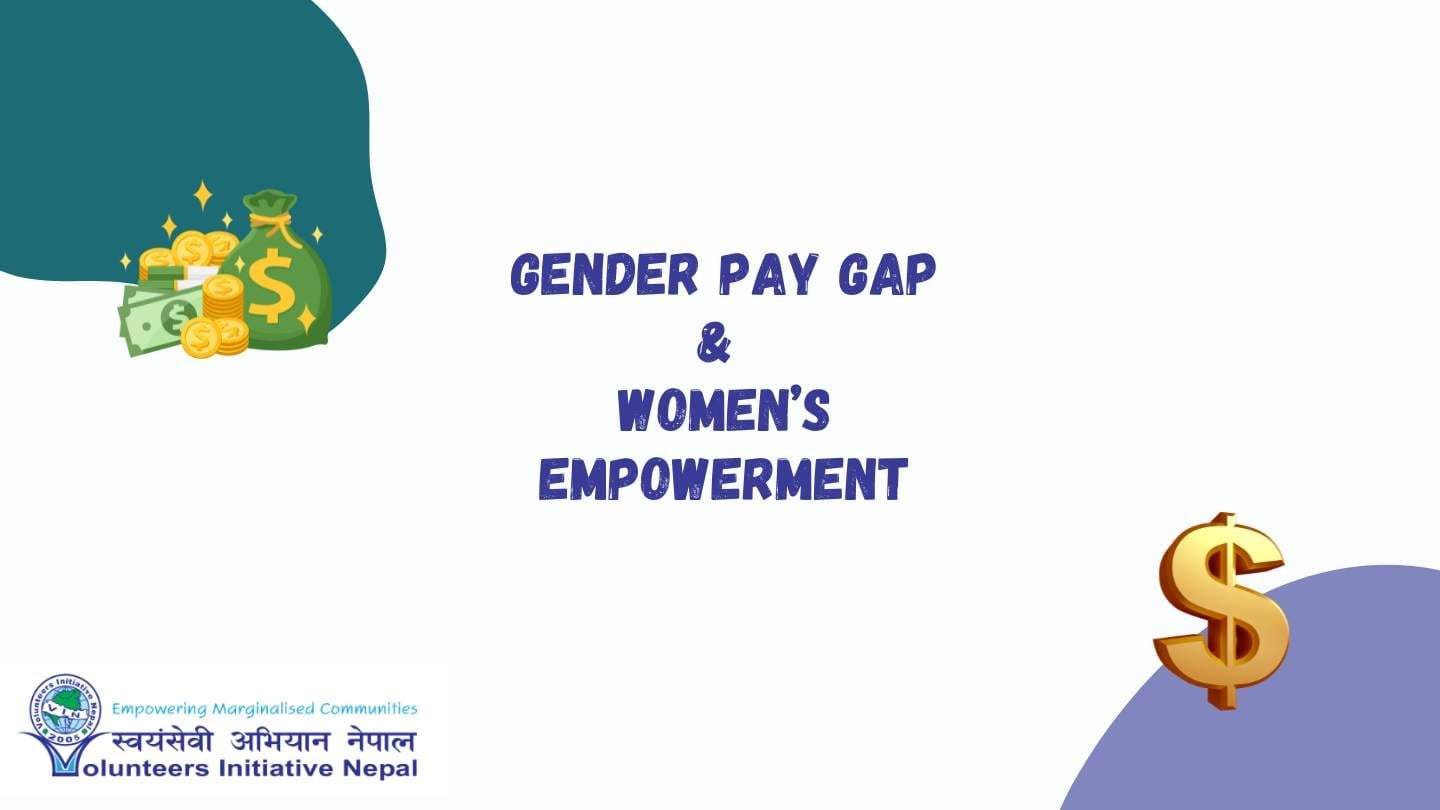 Gender pay gap and women's empowerment