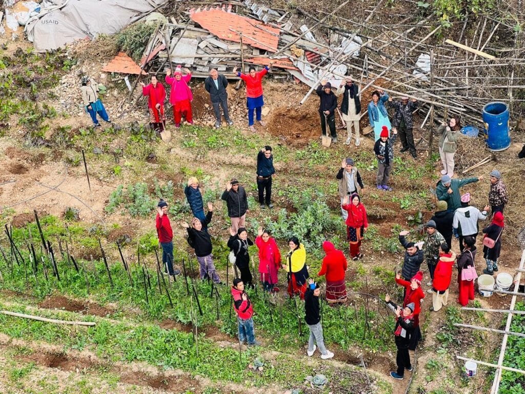 Permaculture Training in Nepal -sponsored by Rotary e-club - Denmark