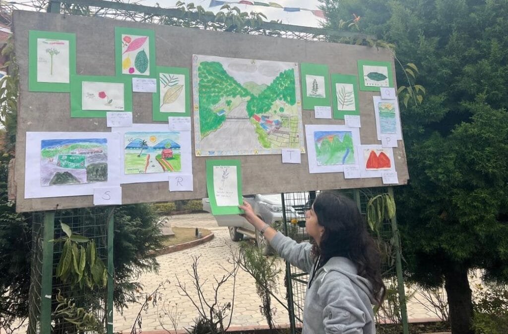 Nature Journaling Program and Exhibition: A Journey of Creativity and Child Welfare in Okhaldhunga