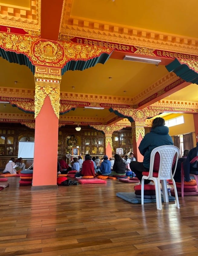 Kopan Monastery, February 2nd, 2025.
