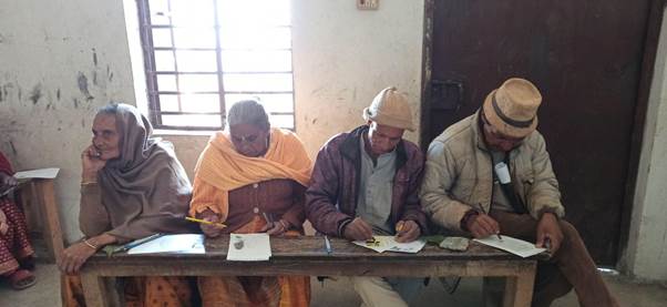 Participants of all ages joined our workshops