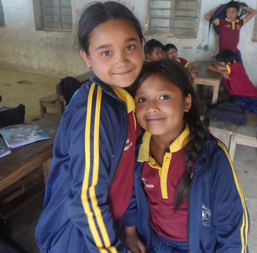 Dunisha Tolangi with friends