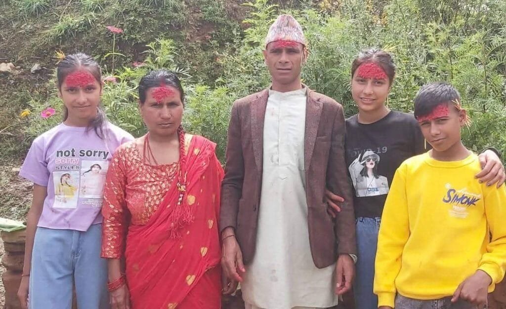 Sushmita Ojha Family