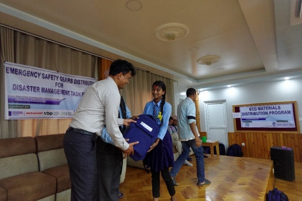 Rescue and Educational Materials distribution program